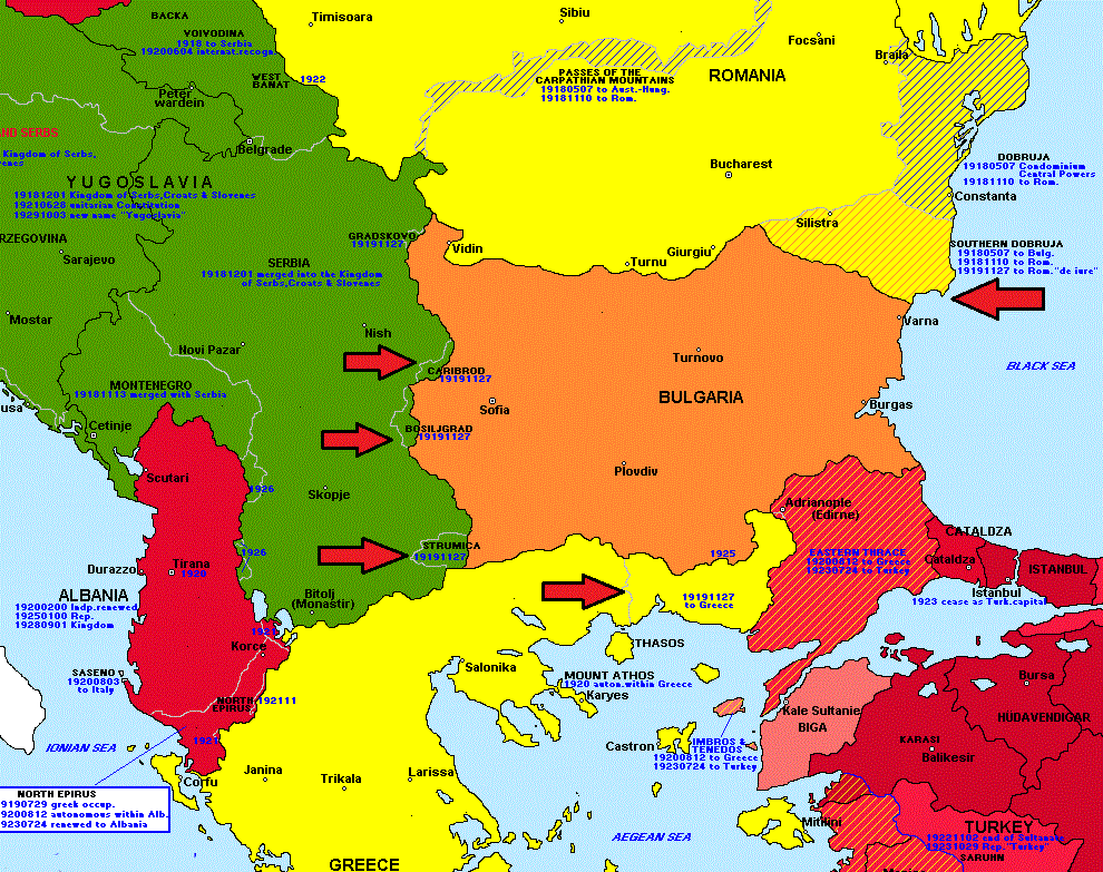 Balcanii 1918-1938