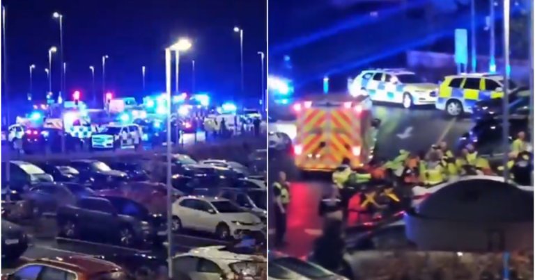 Incident violent într-un tren din Marea Britanie: mai mulți pasageri cu răni prin înjunghiere, doi suspecți reținuți