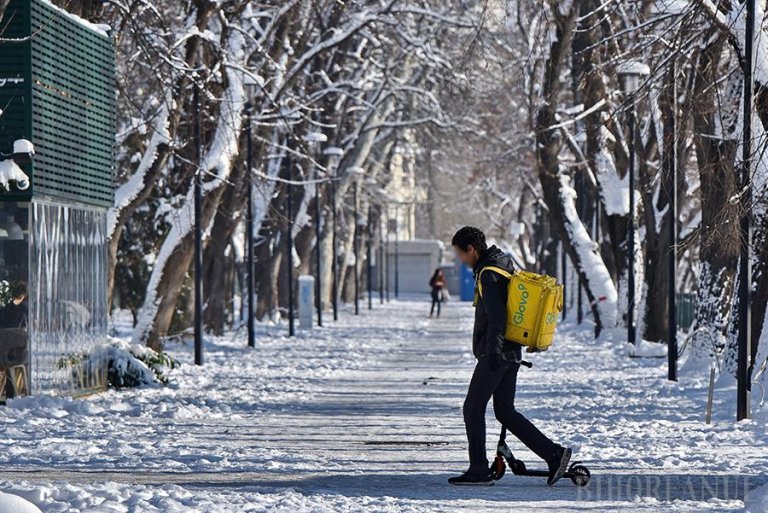 Ger intens duminică dimineață. Meteo Tulca-Bihor: „Temperatura cea mai joasă din România este în Oradea”