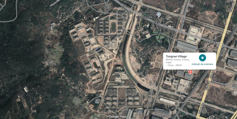 Imagini satelitare ale închisorii în care Alina Apostol a fost închisă din 2017 și este supusă muncii forțate