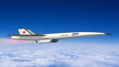 Japonia dezvoltă un avion hipersonic pentru pasageri capabil să atingă de două ori viteza...