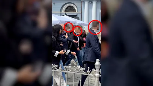 Un număr mai mare de ofițeri SPP comparativ cu jurnaliștii în preajma lui Bolojan, în Timișoara. De ce se bucură de apărarea unei armate de ofițeri, dacă este apreciat de o națiune întreagă, așa cum susține propaganda?