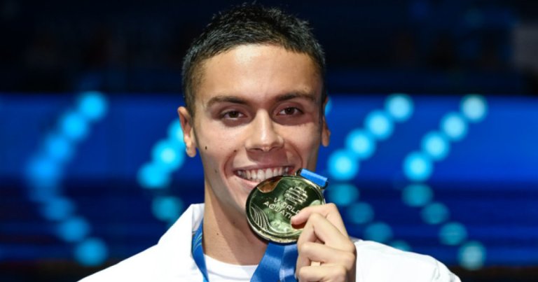 David Popovici obține medalia de aur la 200 m liber la Trofeul Sette Colli din Roma.