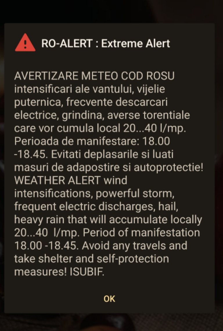 ANM: Cod roșu în Cluj și cod portocaliu de furtuni în mai multe zone. Vânturi puternice, grindină și precipitații...