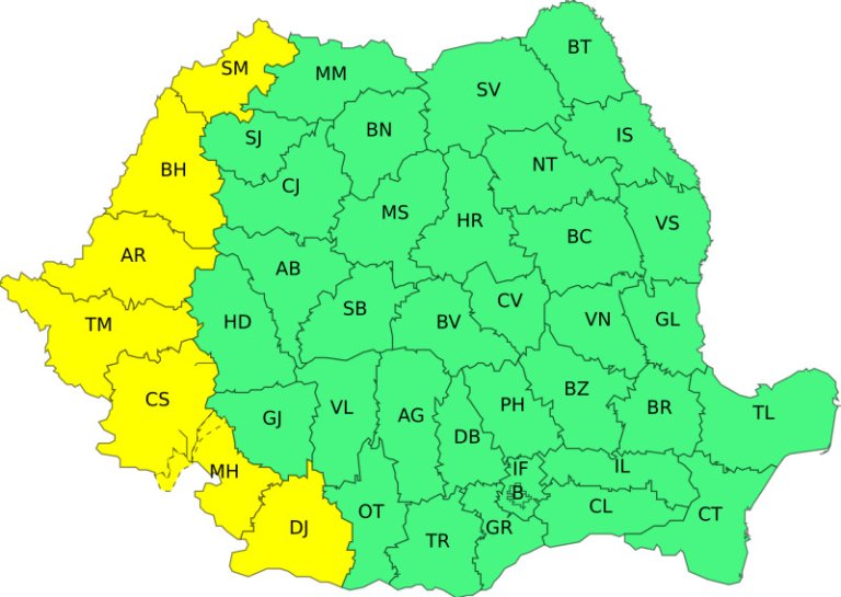 Val de căldură intensă în România: temperaturile maxime și zonele cele mai impactate...