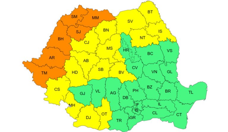 România, sub un val de temperaturi ridicate: alertă roșie de caniculă pentru trei județe începând de duminică. Regiunile afectate și informații...